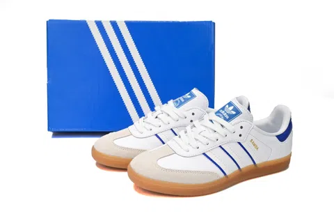 adidas Samba White/Blue – photo 8