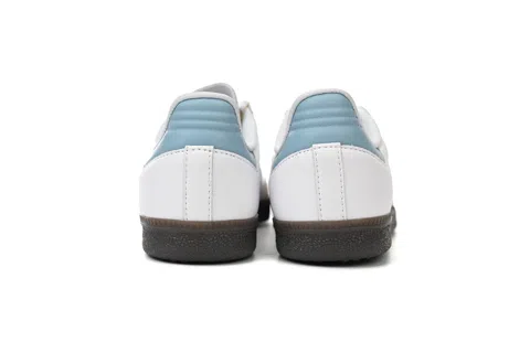 adidas Samba White/Light Blue – photo 3