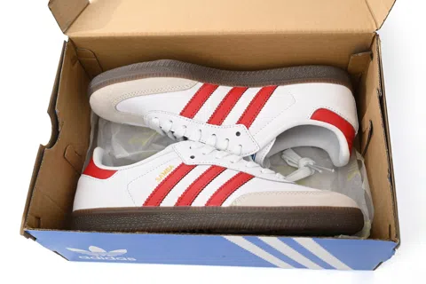 adidas Samba White/Red – photo 10