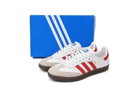 adidas Samba White/Red – photo 8