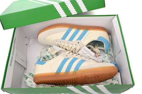 adidas Samba White/Blue – photo 10