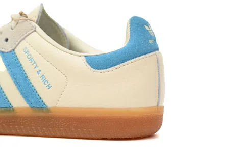 adidas Samba White/Blue – photo 5
