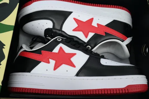 Bape Sta White/Black/Red – photo 8