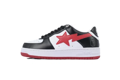 Bape Sta White/Black/Red