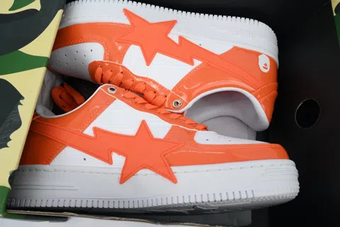 Bape Sta White/Orange/Red – photo 8