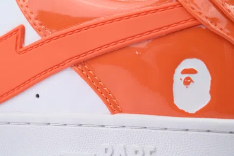 Bape Sta White/Orange/Red – photo 5