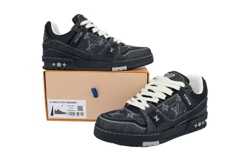 Louis Vuitton Trainer Black Denim – photo 6