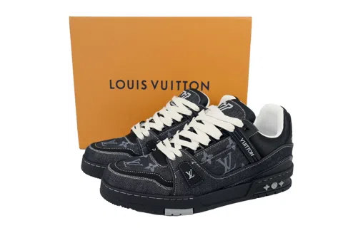 Louis Vuitton Trainer Black Denim – photo 7