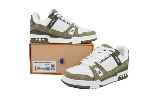 Louis Vuitton Trainer Olive Denim – photo 6