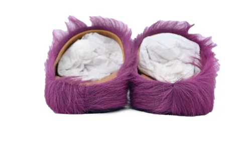 Marni Slides Burgundy – photo 3