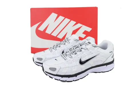 Nike P-6000 White Metallic Silver Black – photo 7