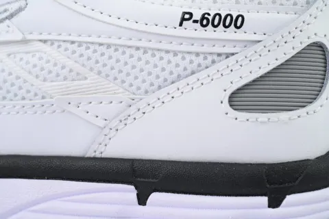 Nike P-6000 White Metallic Silver Black – photo 5