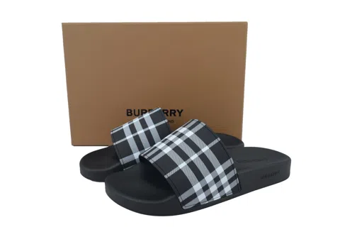Burberry Slides Black Check – photo 8