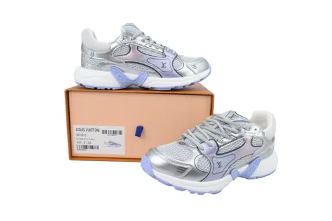 Louis Vuitton Running Shoes Purple – photo 7