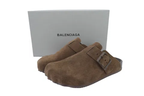 Balenciaga Slides Brown – photo 6
