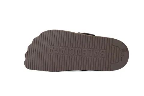 Balenciaga Slides Brown – photo 4
