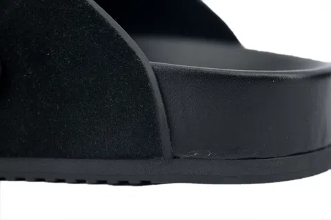 Balenciaga Slides Black Velvet – photo 5