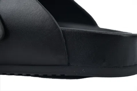 Balenciaga Slides Black Leather – photo 5