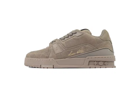 Louis Vuitton Trainer Brown Embossed