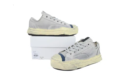Maison Mihara Yasuhiro Sneakers Distressed Grey – photo 7