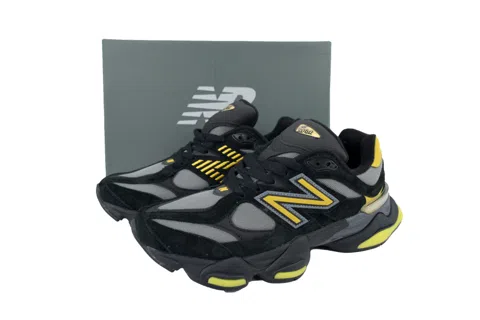 New Balance 9060 Black/Yellow – photo 6