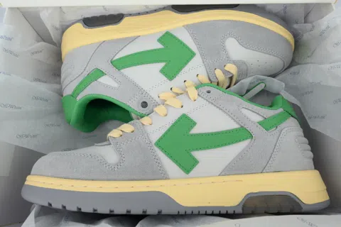 Off-White Out Of Office Light Grey/Green – photo 6