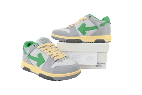 Off-White Out Of Office Light Grey/Green – photo 7