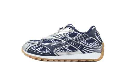 Bottega Veneta Orbit Dark Blue/Silver