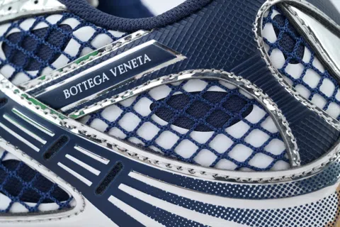 Bottega Veneta Orbit Dark Blue/Silver – photo 5