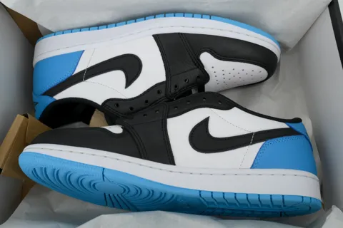 Air Jordan 1 Low Dark Powder Blue – photo 8