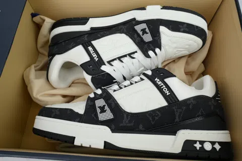Louis Vuitton Trainer Black Denim – photo 8