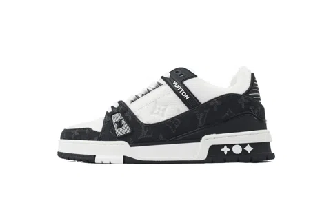 Louis Vuitton Trainer Black Denim