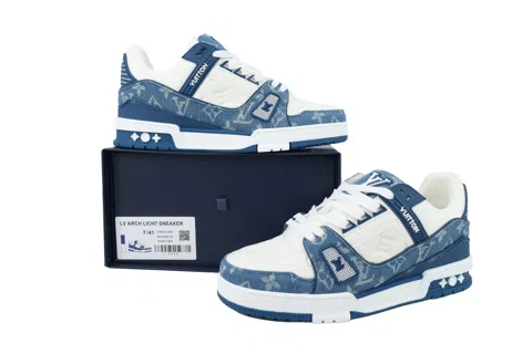 Louis Vuitton Trainer Blue Denim – photo 7
