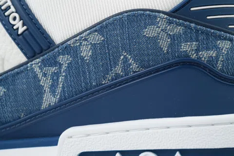 Louis Vuitton Trainer Blue Denim – photo 5