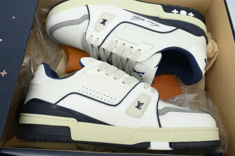 Louis Vuitton Trainer White/Blue – photo 8