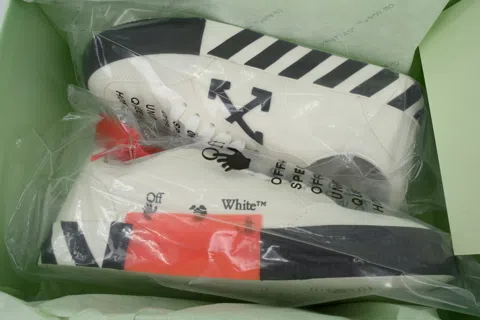 Off-White Low Vulcanized White Black – photo 8