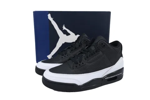 Fragment Design x Air Jordan 3 Black/White – photo 6