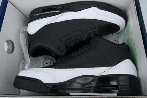 Fragment Design x Air Jordan 3 Black/White – photo 8