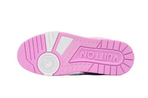 Louis Vuitton Trainer White/Pink Denim – photo 4