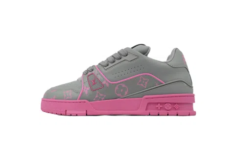 Louis Vuitton Trainer Dark Grey Print