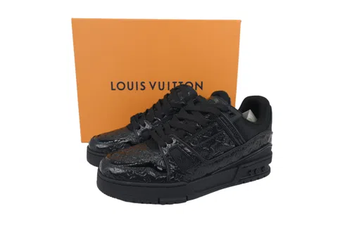 Louis Vuitton Trainer Black Patent – photo 7