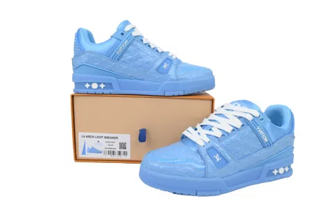 Louis Vuitton Trainer Blue Patent – photo 7
