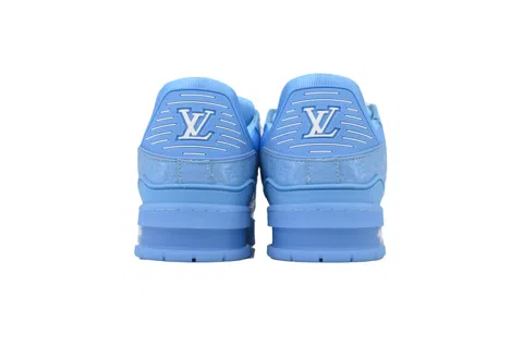 Louis Vuitton Trainer Blue Patent – photo 3