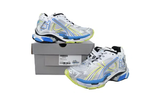 Balenciaga Runner White/Blue/Yellow – photo 7
