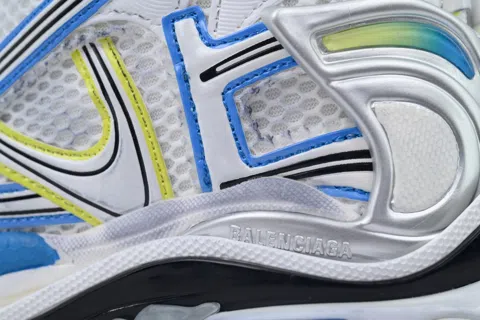 Balenciaga Runner White/Blue/Yellow – photo 5