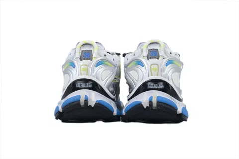 Balenciaga Runner White/Blue/Yellow – photo 3