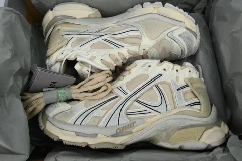 Balenciaga Runner White/Brown – photo 8