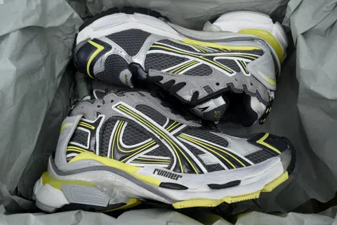 Balenciaga Runner Grey/Black/Yellow – photo 8