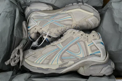 Balenciaga Runner Brown/Blue – photo 8
