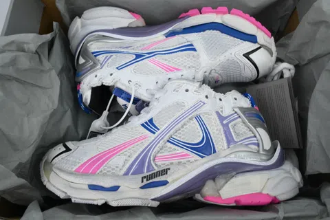 Balenciaga Runner Purple/Blue/Pink – photo 8